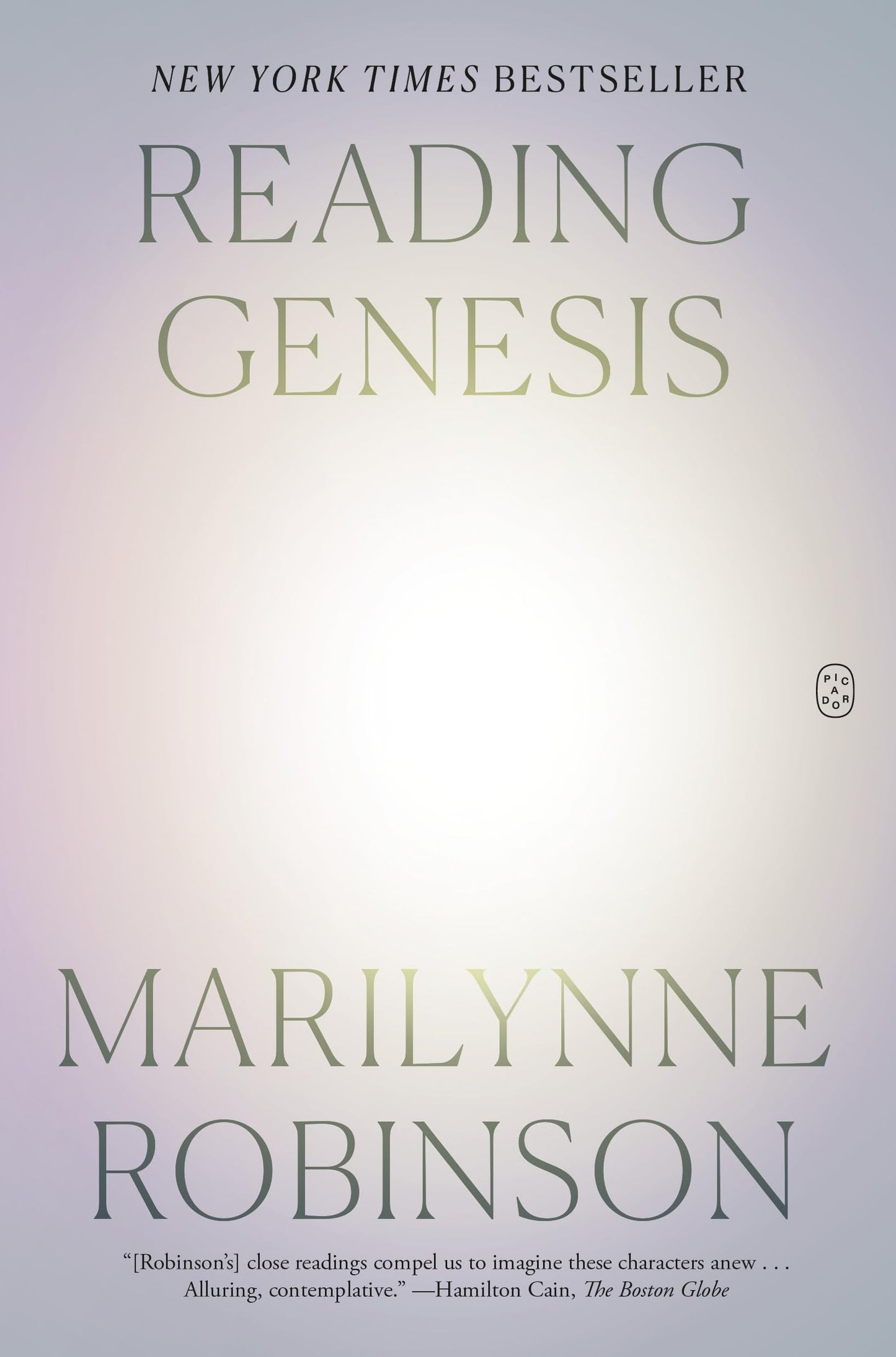 Reading Genesis book cover