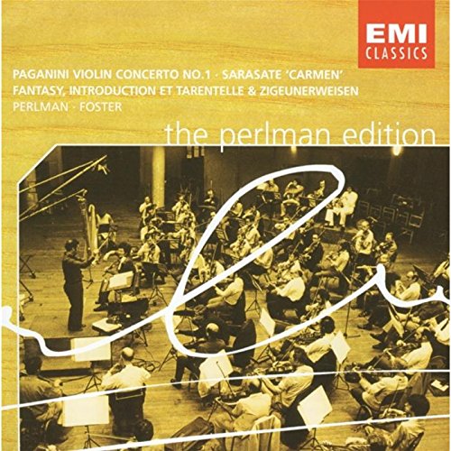 Paganini: Violin Concerto 1 / Sarasate: Carmen Fantasy book cover