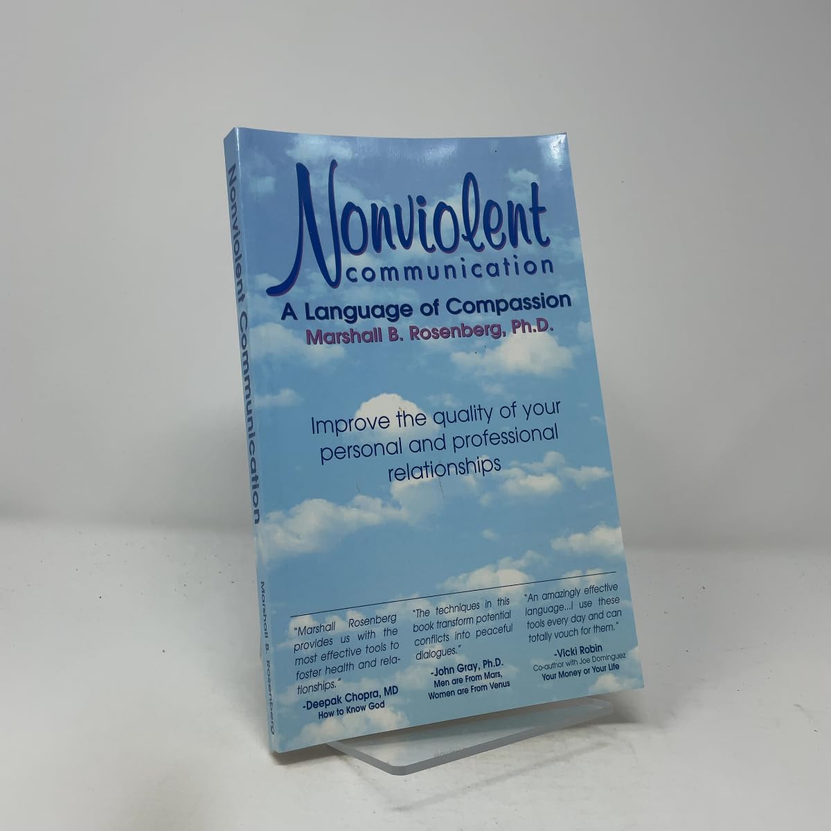 Nonviolent Communication: A Language of Compassion book cover