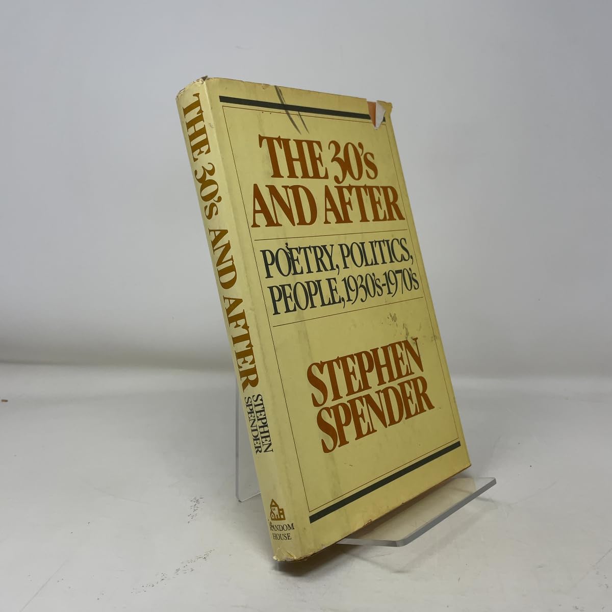 Thirties & After-Essays book cover