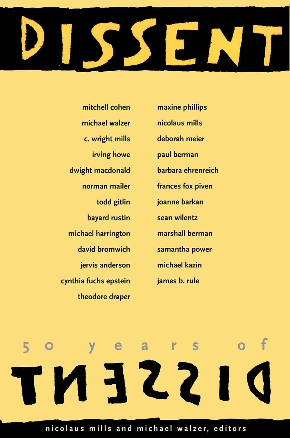 50 Years of Dissent book cover
