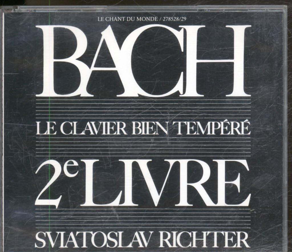 Bach: Le clavier bien tempéré, Livre 2