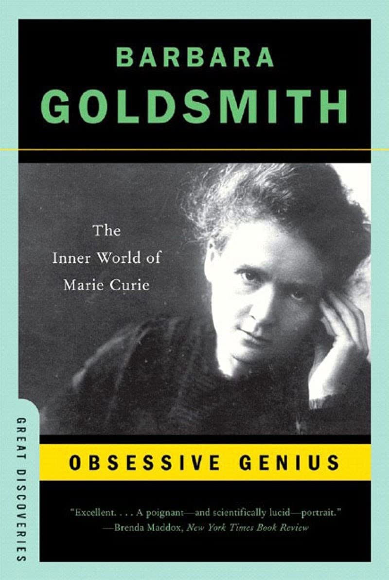 Obsessive Genius: The Inner World of Marie Curie book cover