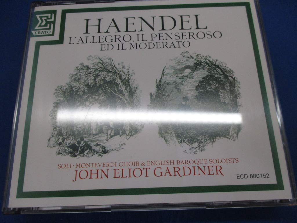 Haendel: L'allegro il penseroso ed il moderato (Handel) book cover