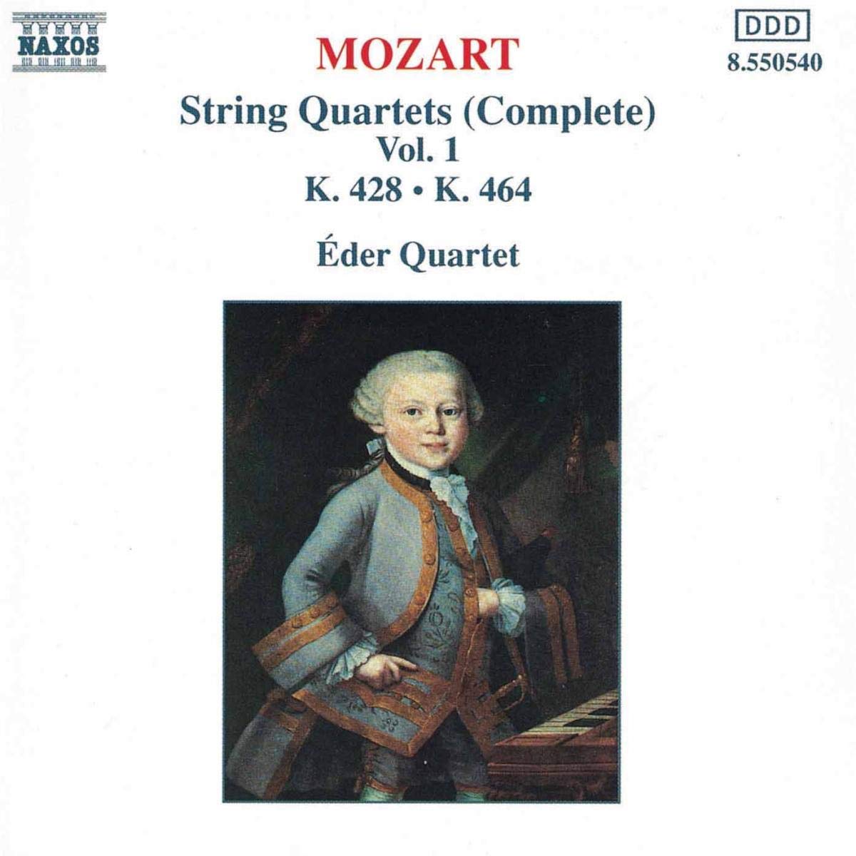 String Quartets (Complete) Vol.1 K.428 & K.464 book cover