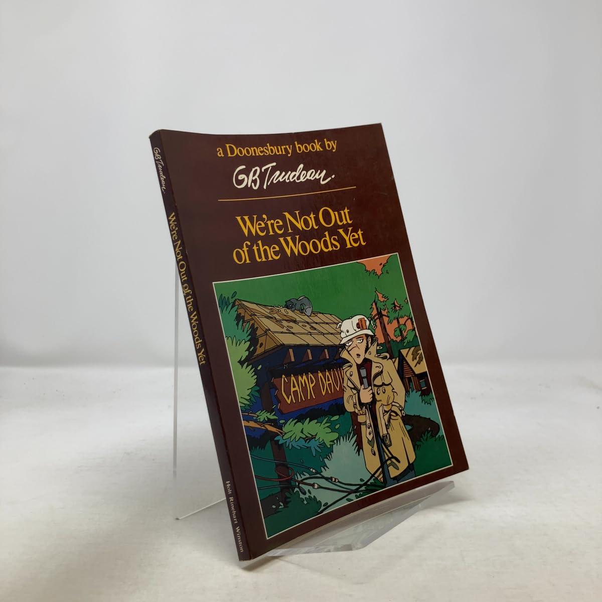We're Not Out of the Woods Yet book cover