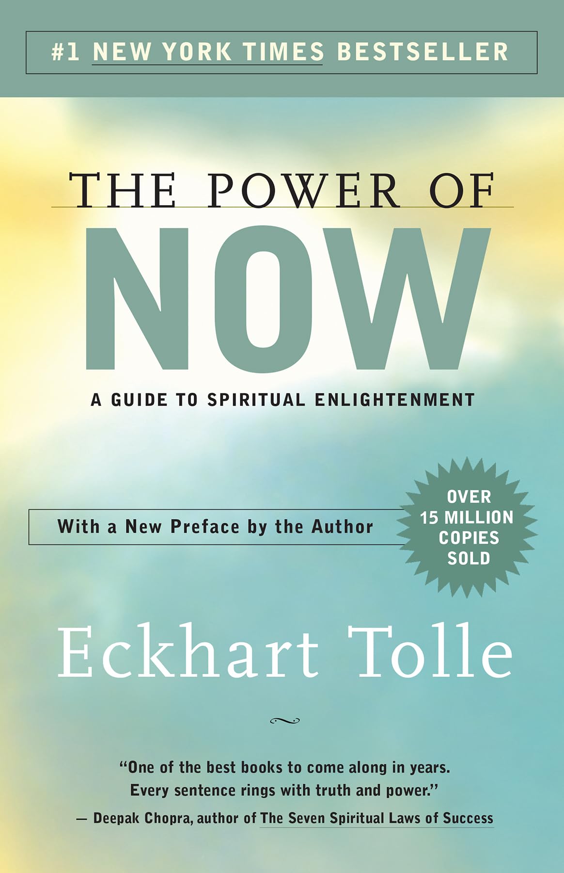 Power of Now: A Guide to Spiritual Enlightenment book cover