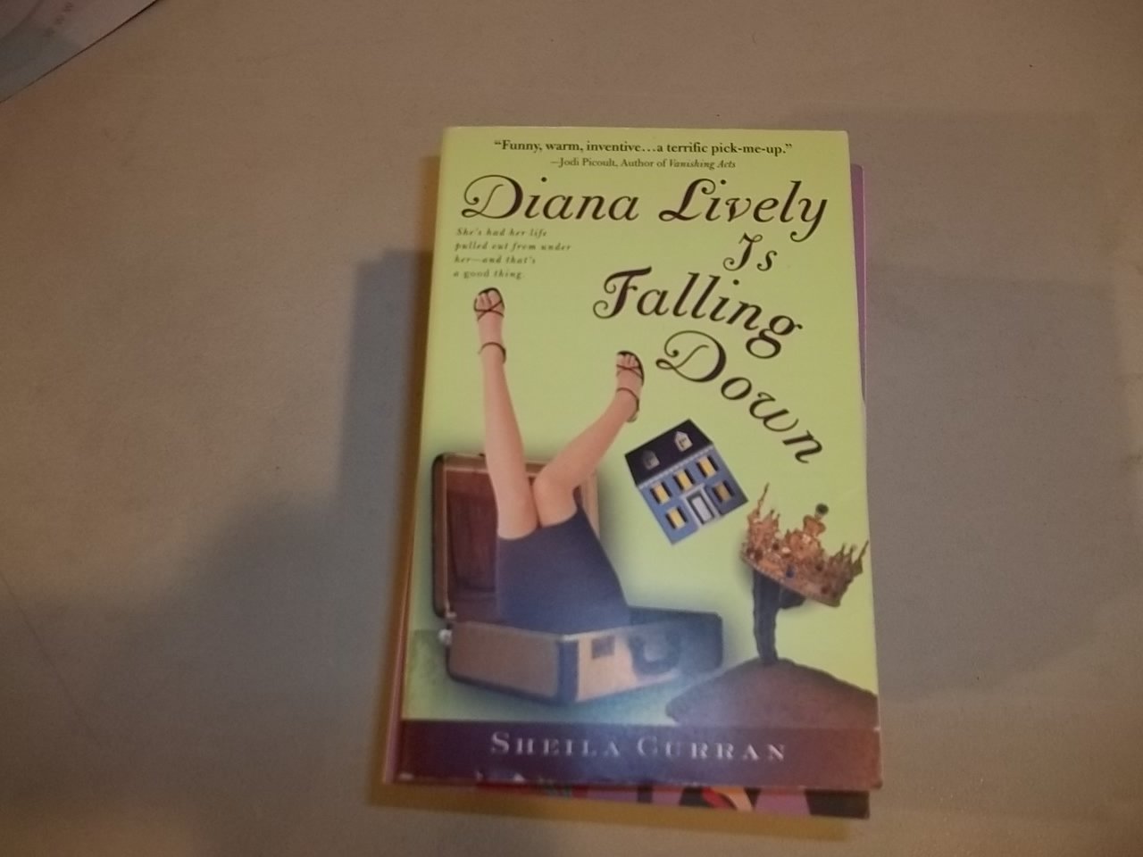 Diana Lively Is Falling Down book cover