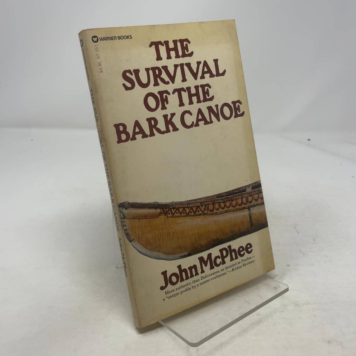 The Survival of the Bark Canoe book cover
