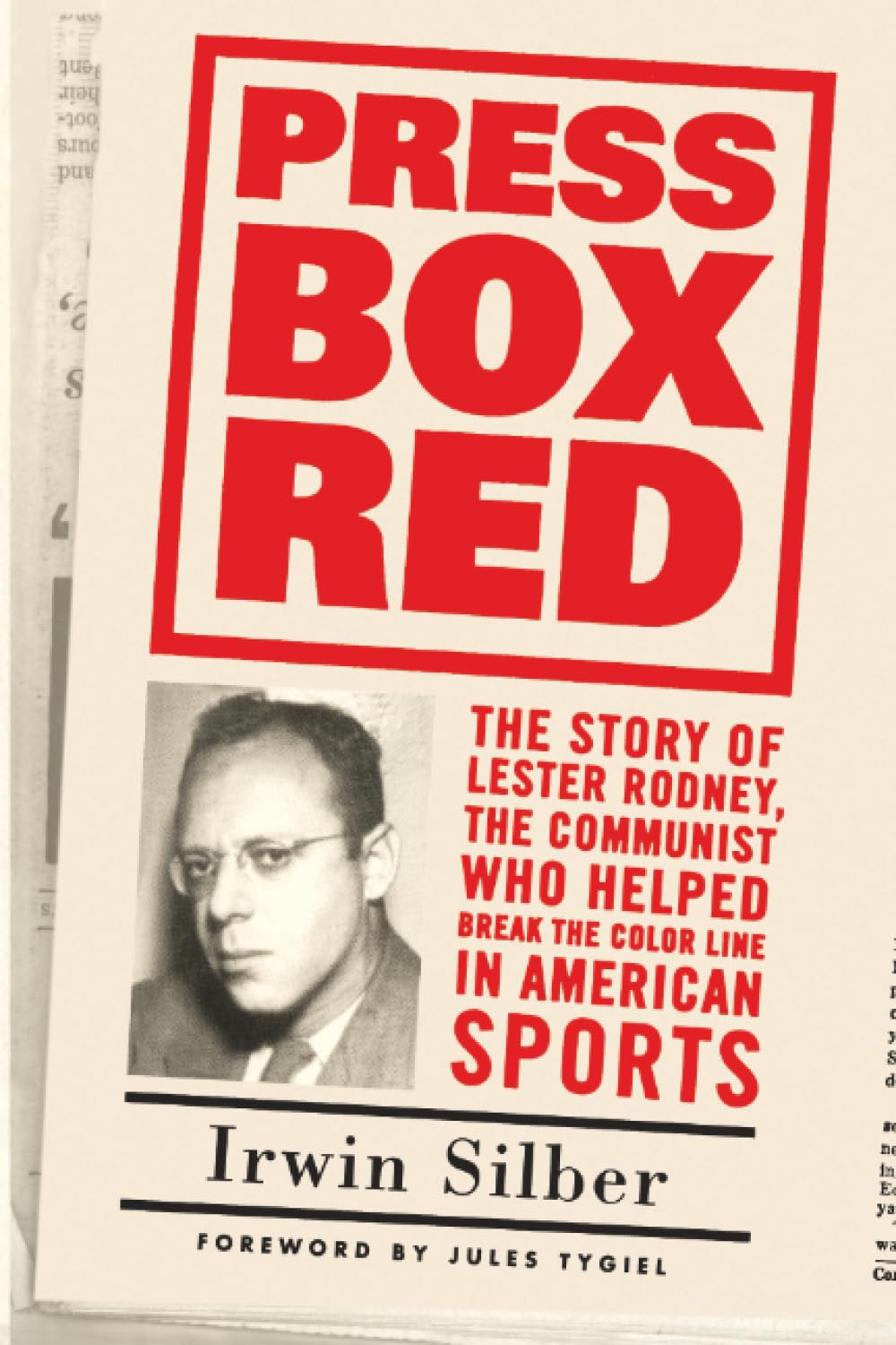 Press Box Red: The Story Of Lester Rodney, book cover