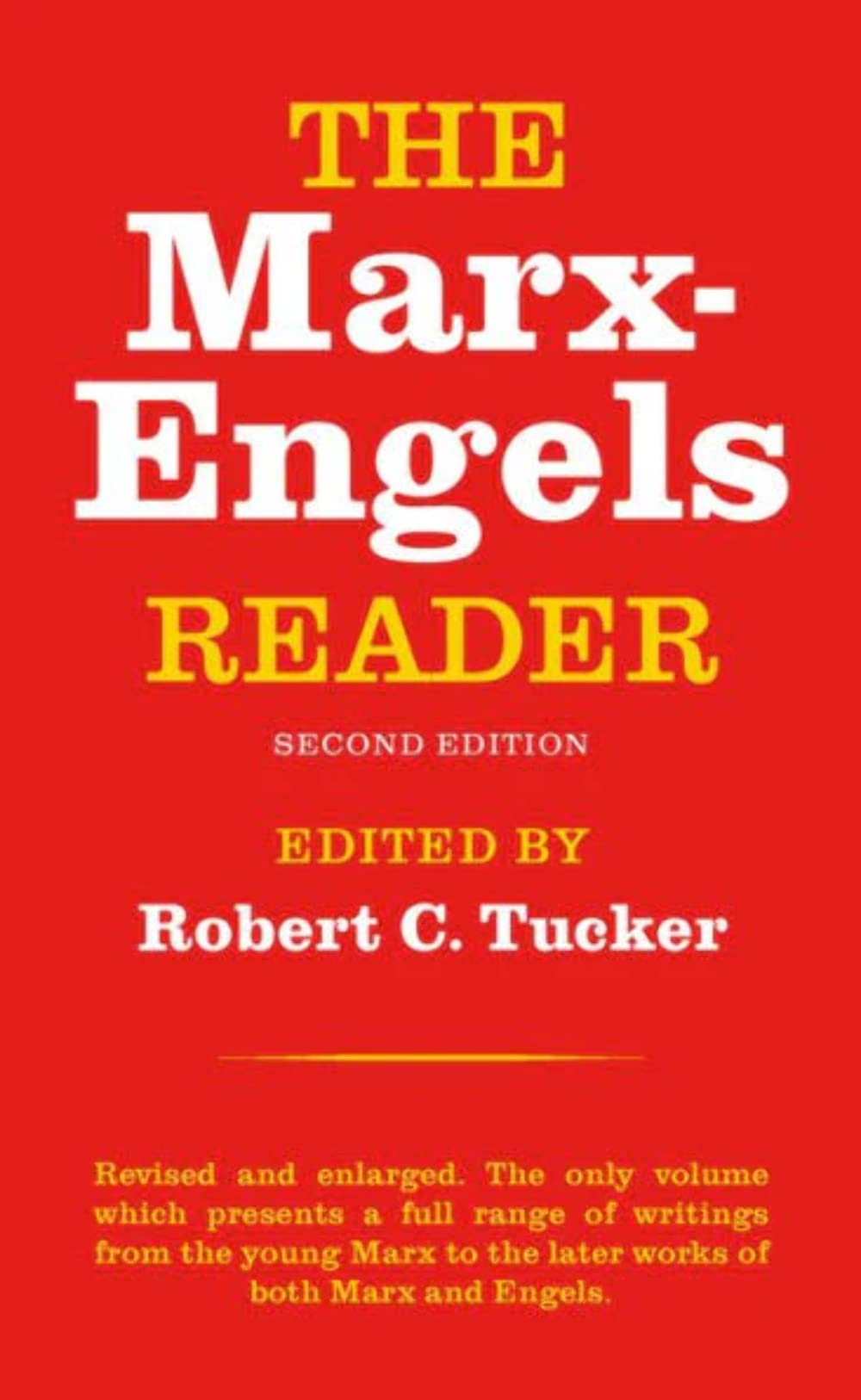 Marx-Engels Reader book cover