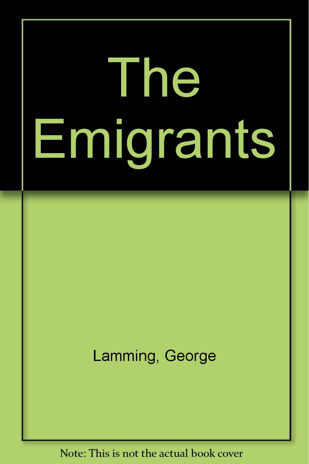 EMIGRANTS. book cover
