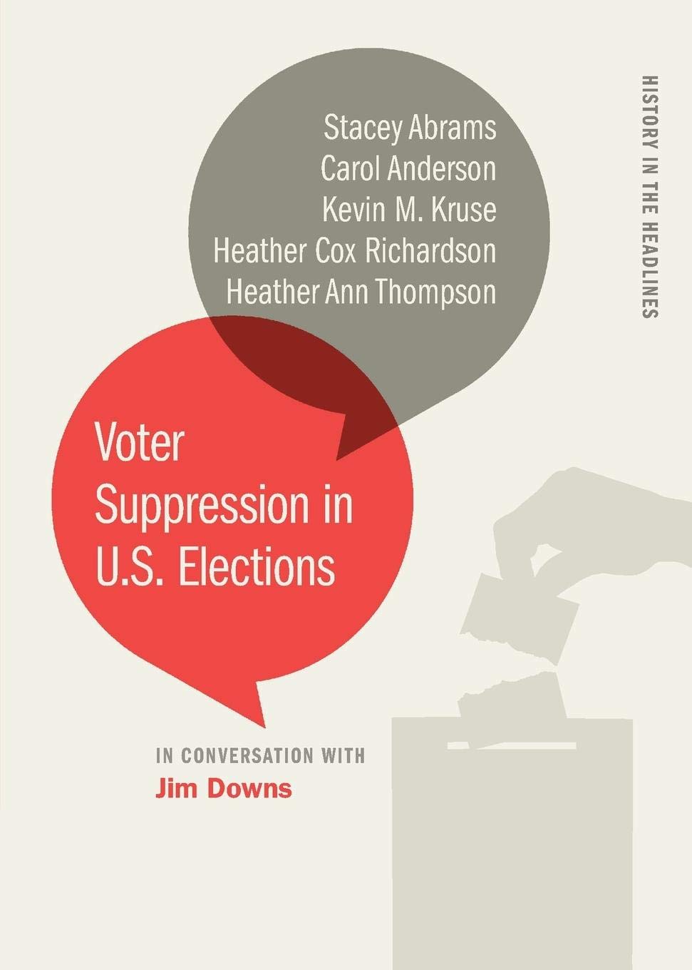 Voter Suppression in U.S. Elections book cover