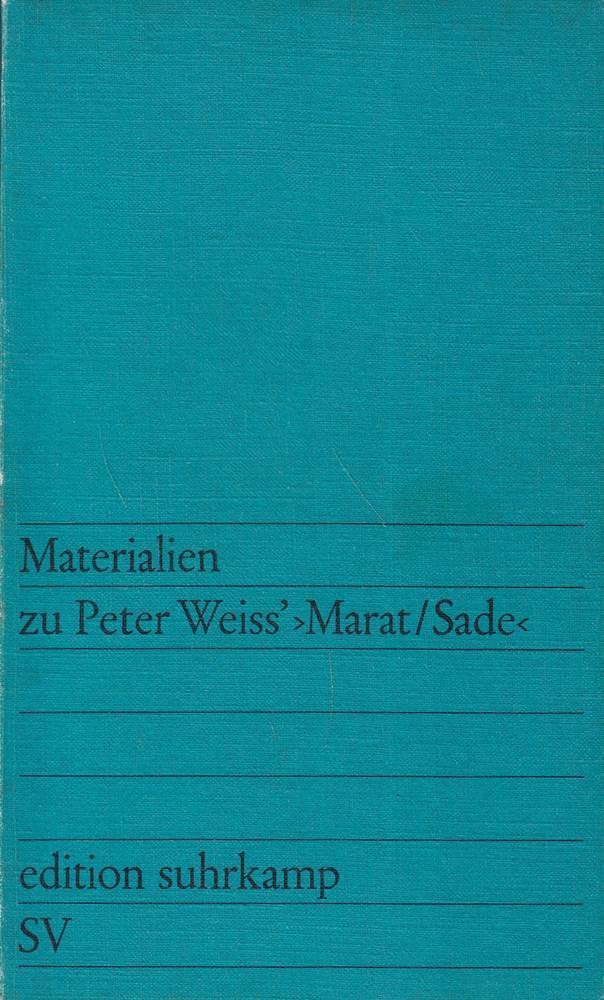 Materialien zu Peter Weiss'