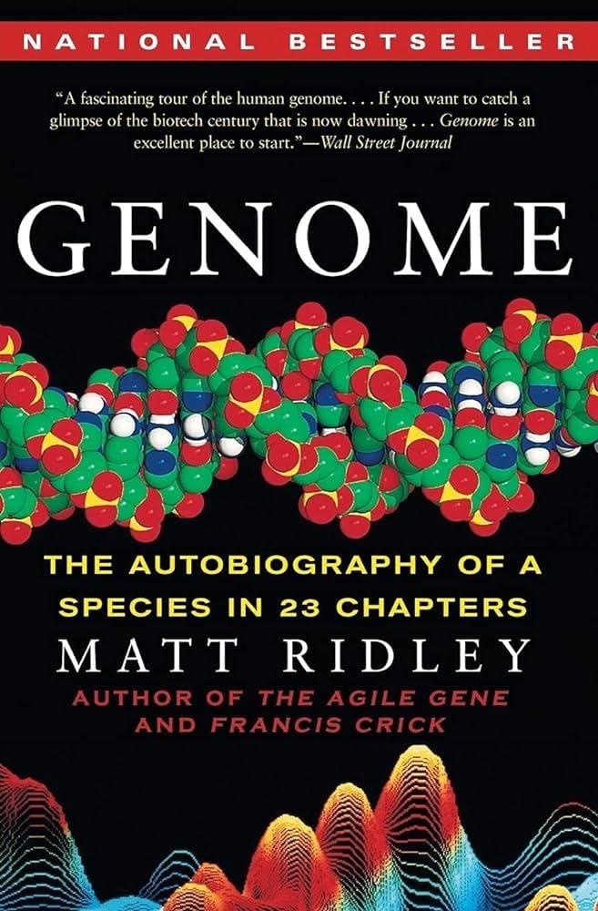 Genome: The Autobiography of a Species in 23 Chapters book cover
