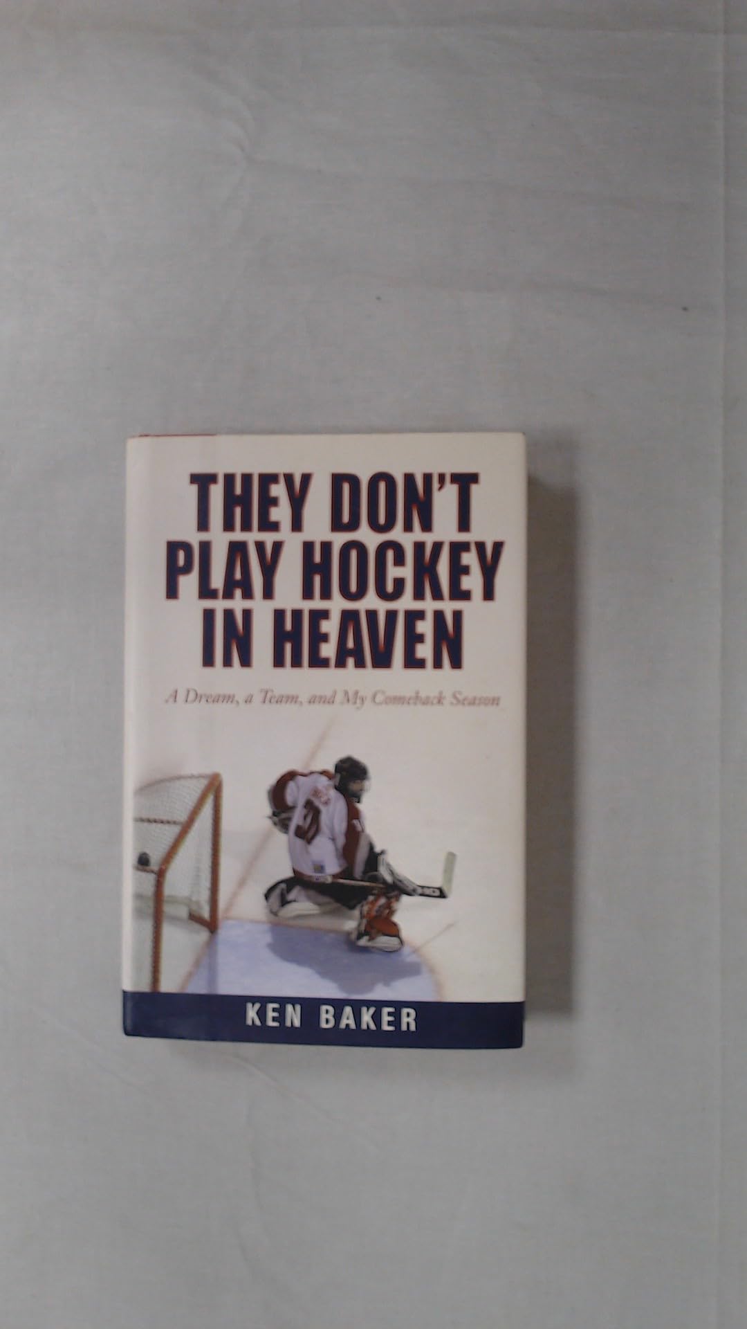 They Don't Play Hockey in Heaven: A Dream, a Team, and My Comeback Season book cover