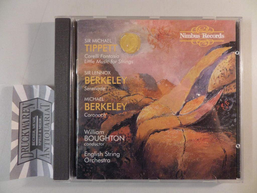 Tippett: Corelli Fantasia book cover