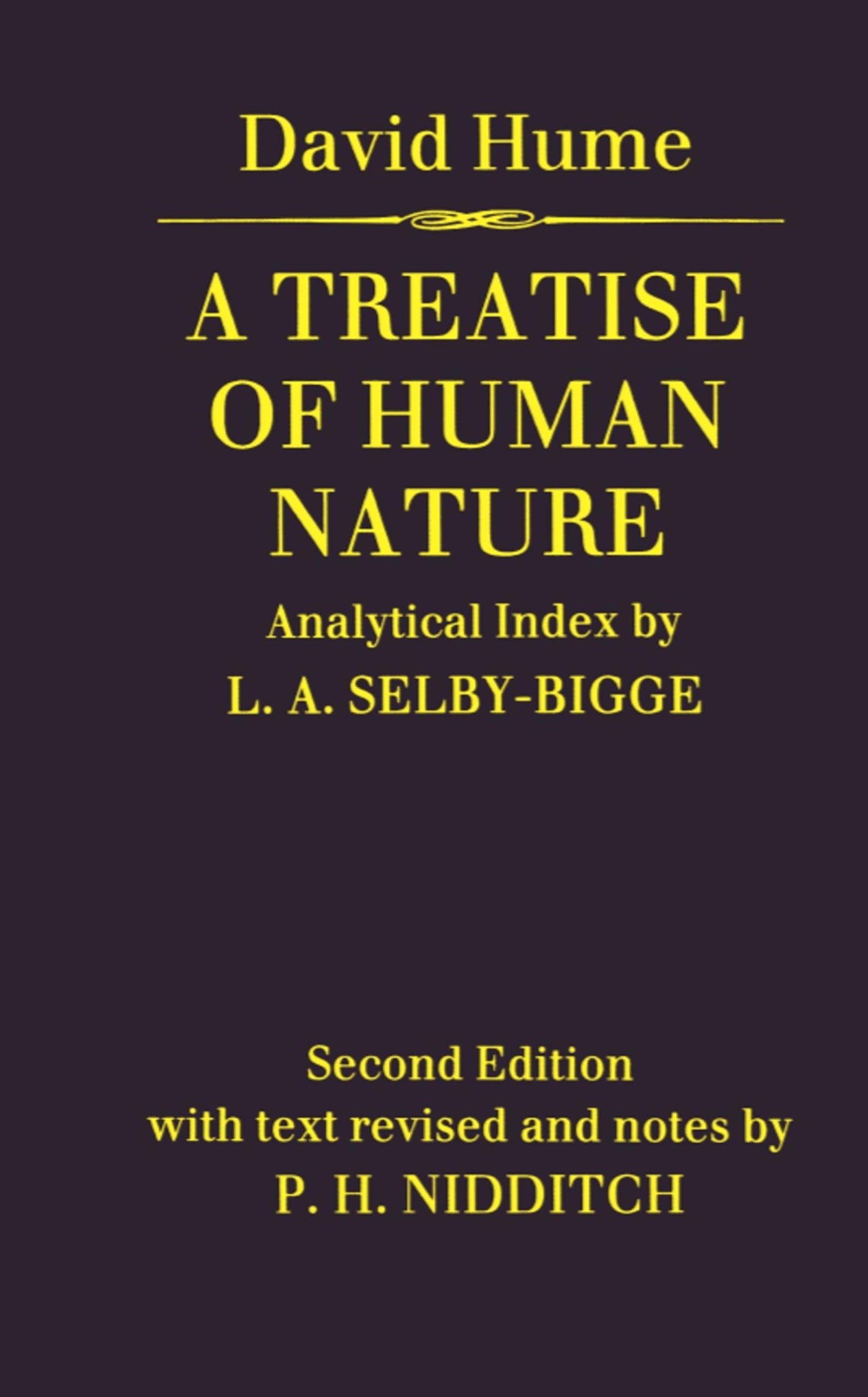 Treatise of Human Nature book cover