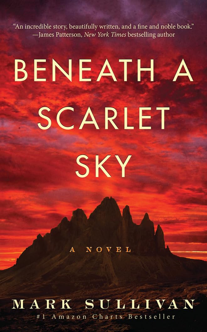 Beneath a Scarlet Sky book cover