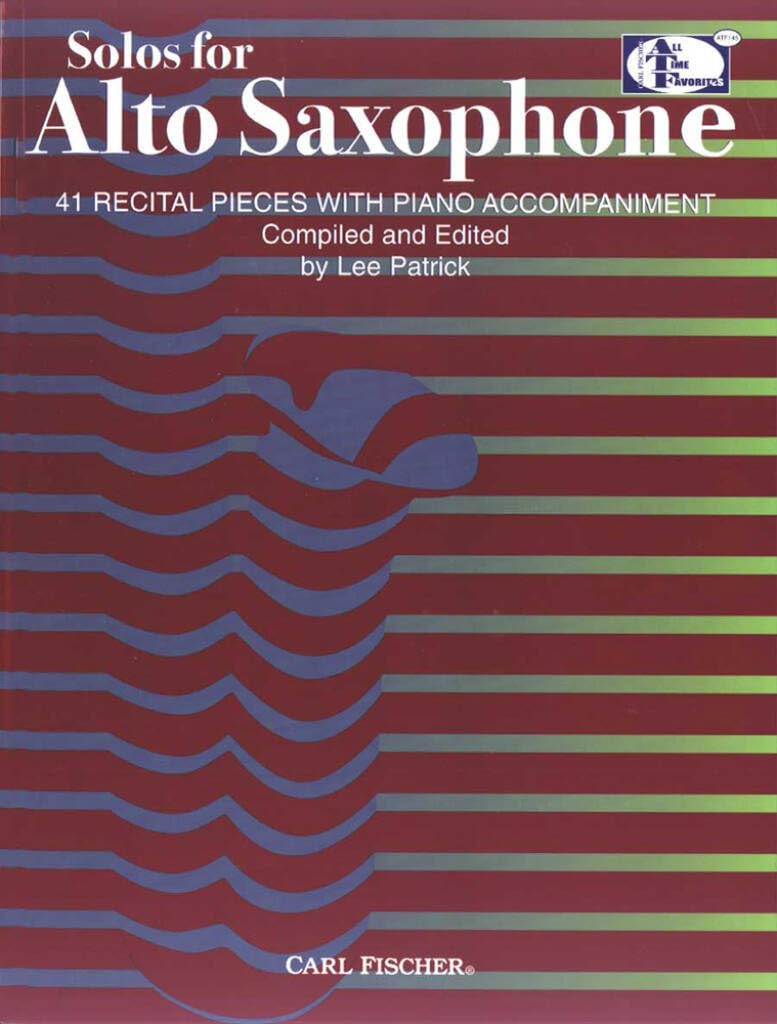 ATF145 - Solos for Alto Saxophone - 41 Recital Pieces with Piano Accompaniment book cover