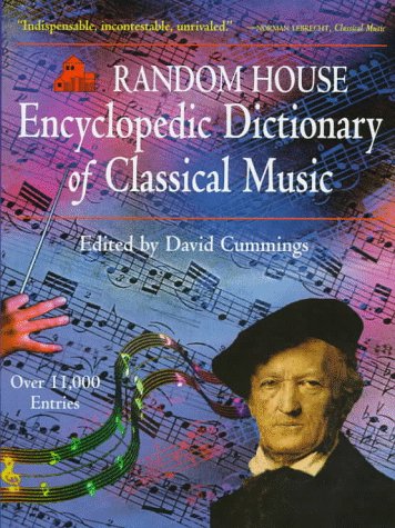 Random House Encyclopedic Dictionary of Classical Music (Us) book cover