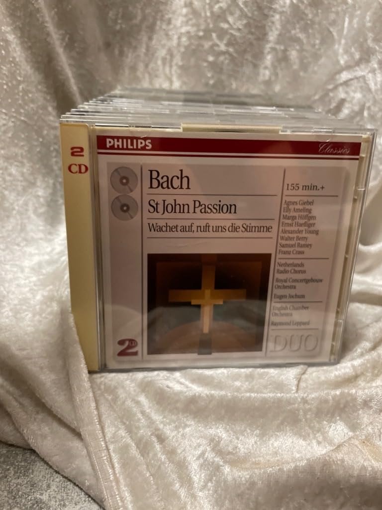 Bach: St. John Passion/Wachet Auf, Ruft Uns Die Stimme book cover