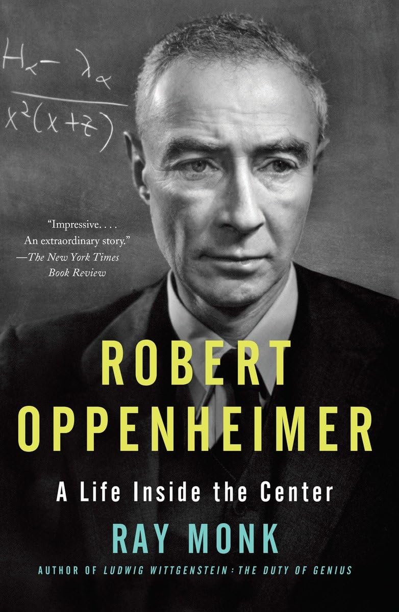 Robert Oppenheimer: A Life Inside the Center book cover