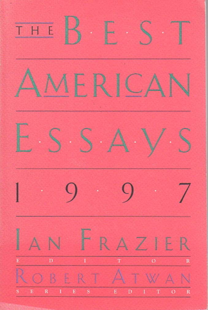 Best American Essays 1997 (1997) book cover