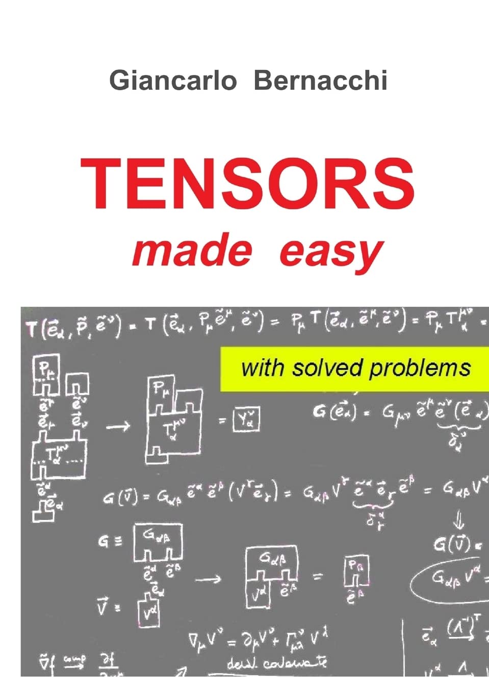 TENSORS made easy with SOLVED PROBLEMS book cover