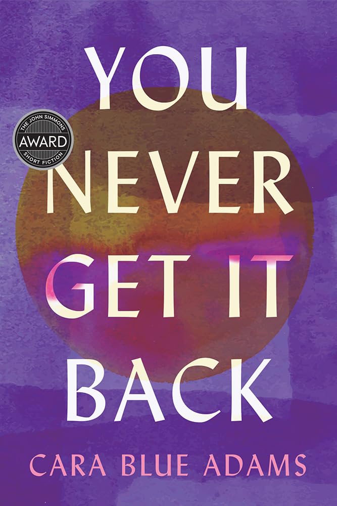 You Never Get It Back book cover