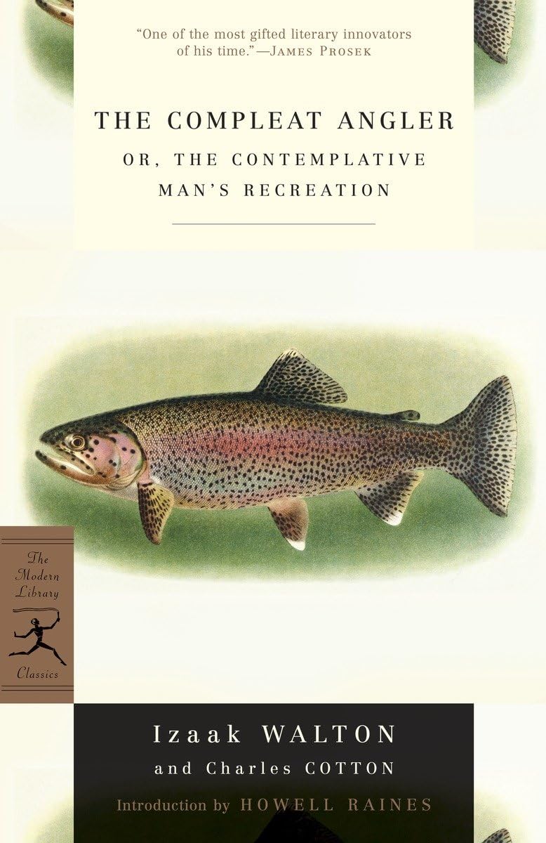 Compleat Angler: Or, the Contemplative Man's Recreation book cover