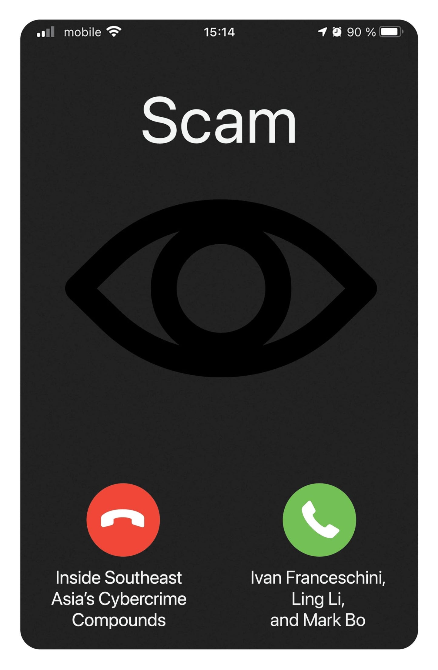 Scam book cover