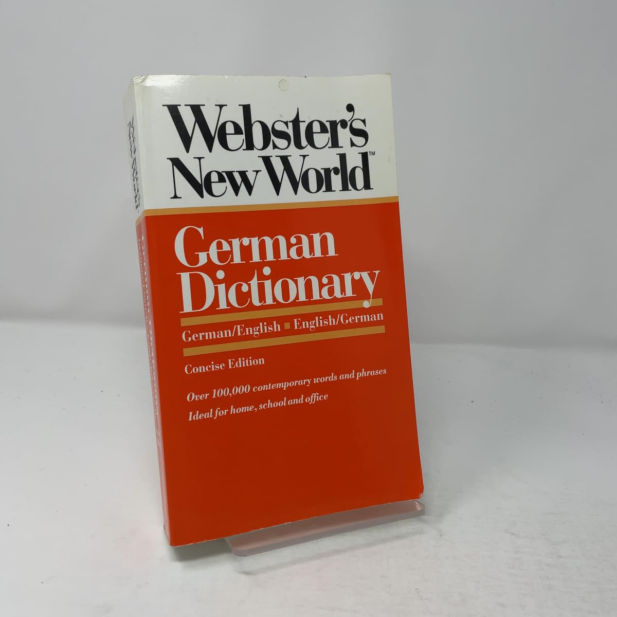 Webster's New World German Dictionary, Concise Edition (Concise) book cover
