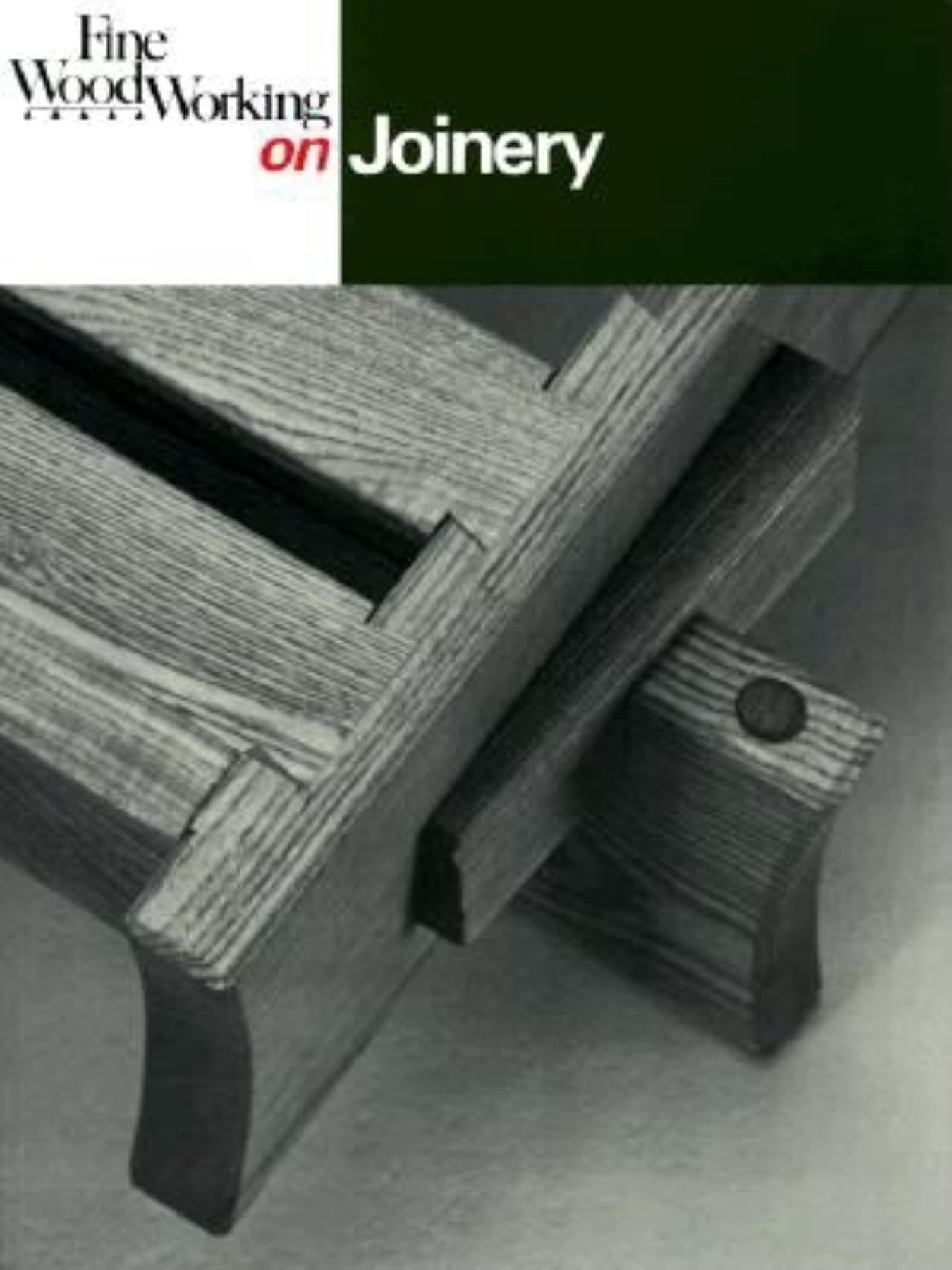Fine Woodworking on Joinery book cover