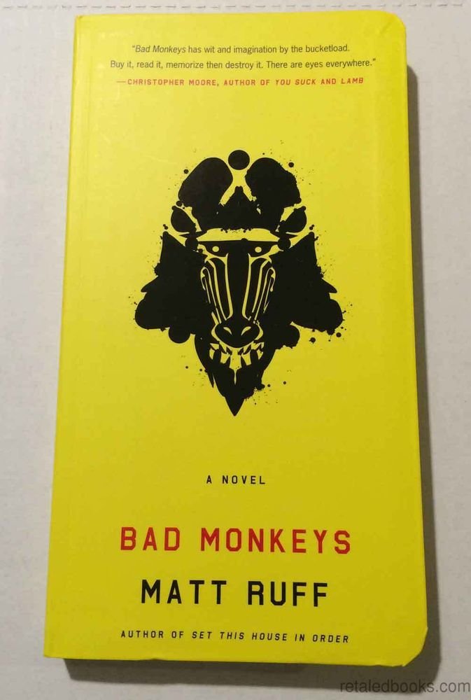 Bad Monkeys book cover