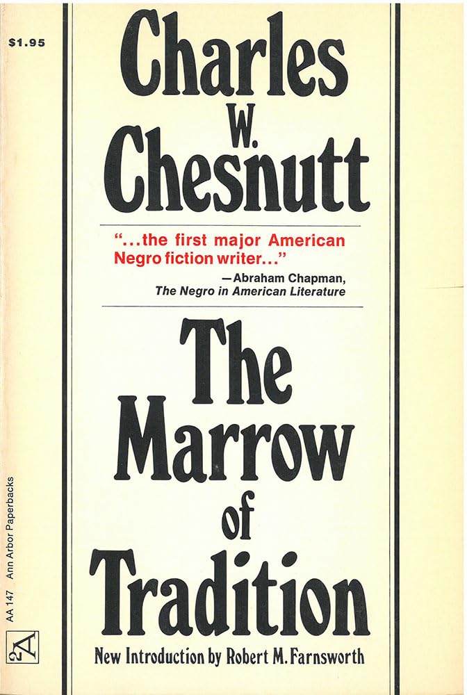 Marrow of Tradition book cover