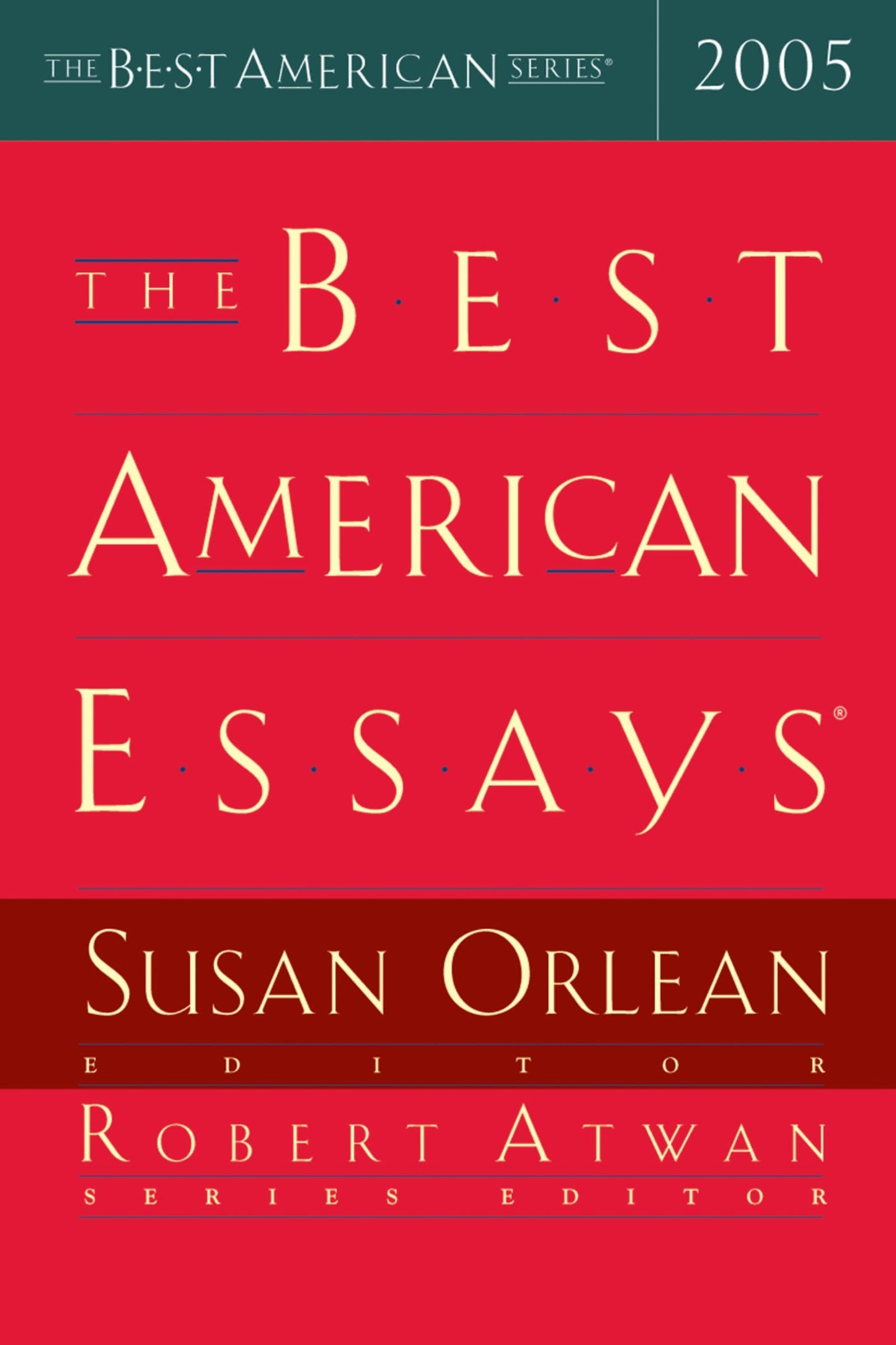 Best American Essays 2005 (2005) book cover