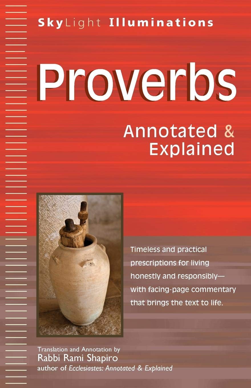 Proverbs: Annotated & Explained book cover