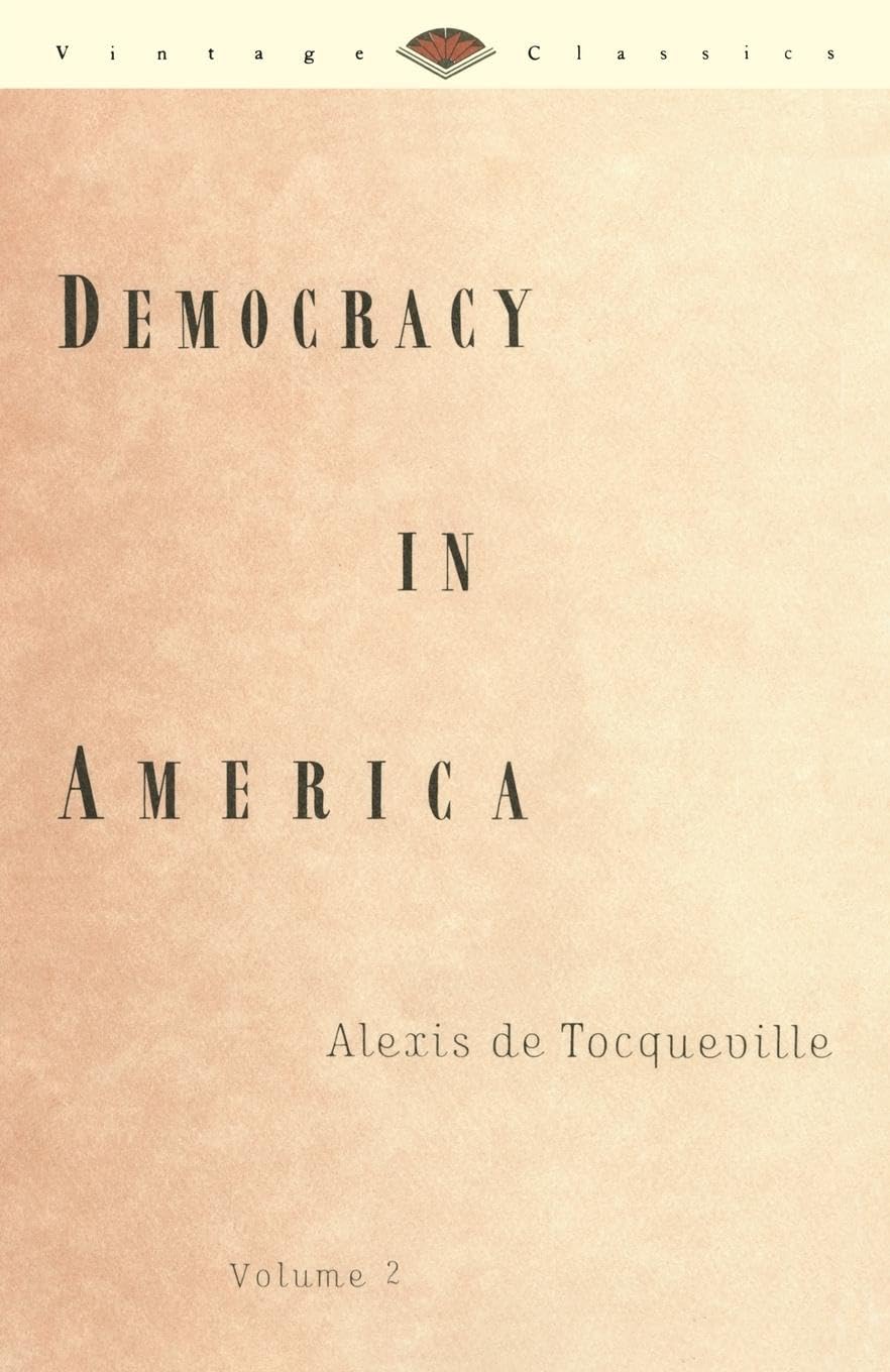 Democracy in America, Volume 2 book cover