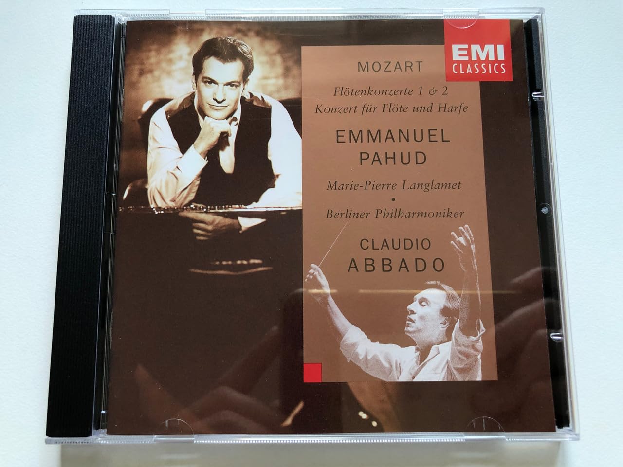 Mozart: Flute Concertos Nos. 1 & 2; Concerto for Flute and Harp book cover