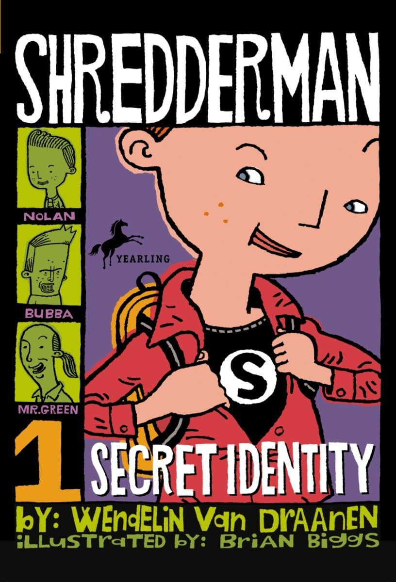 Shredderman: Secret Identity book cover
