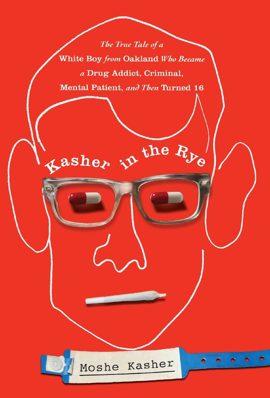 Kasher in the Rye: The True Tale of a White Boy from Oakland Who Became a Drug Addict, Criminal, Mental Patient, and Then Turned 16 book cover