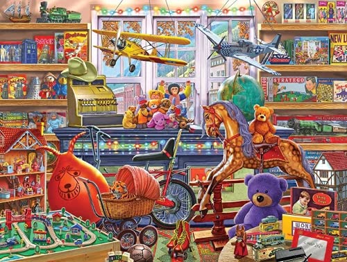 White Mountain Puzzles Toy Shoppe Puzzle, 1 EA book cover
