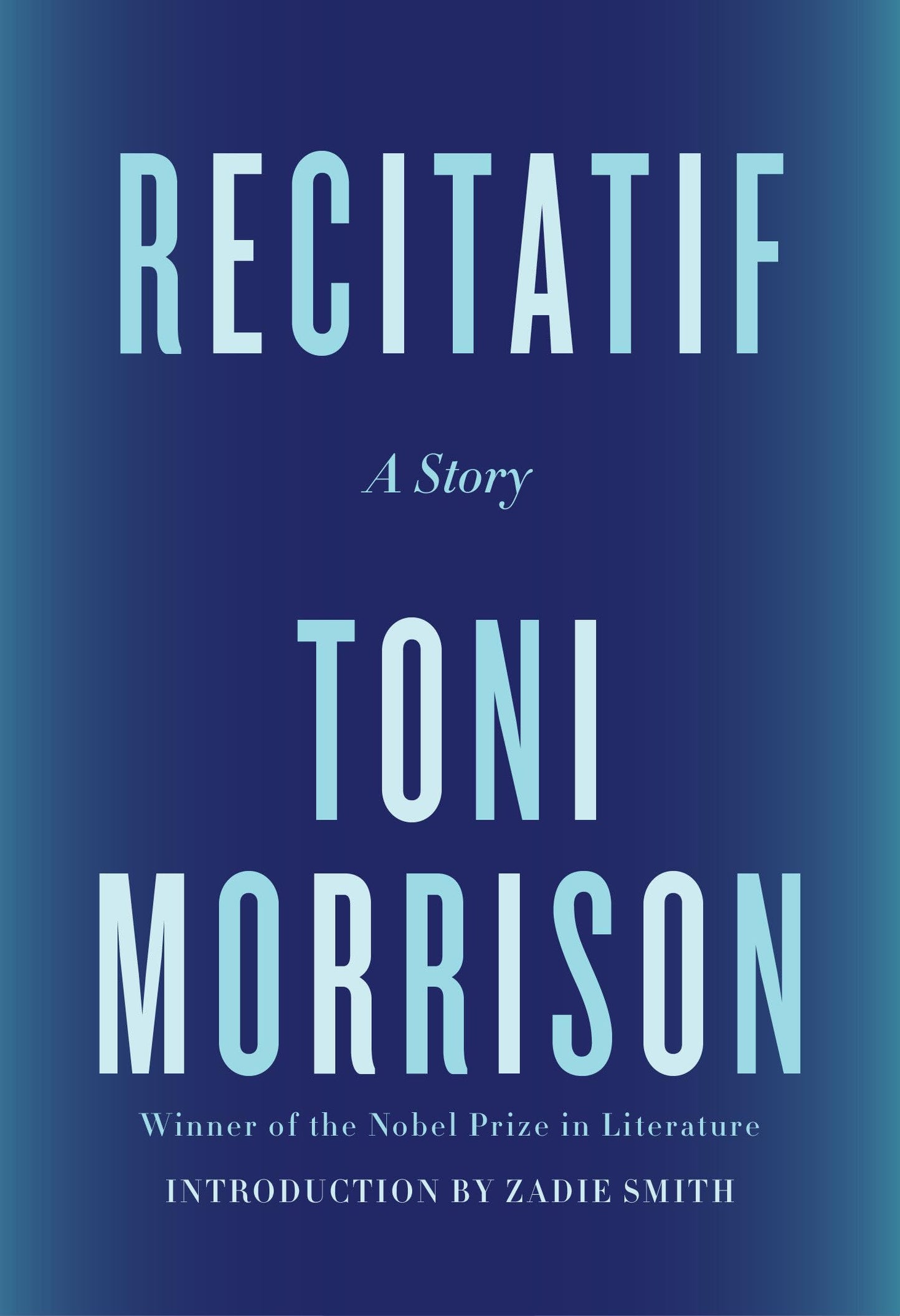 Recitatif: A Story book cover