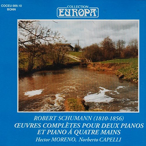 Schumann: Oeuvres complètes pour deux pianos book cover
