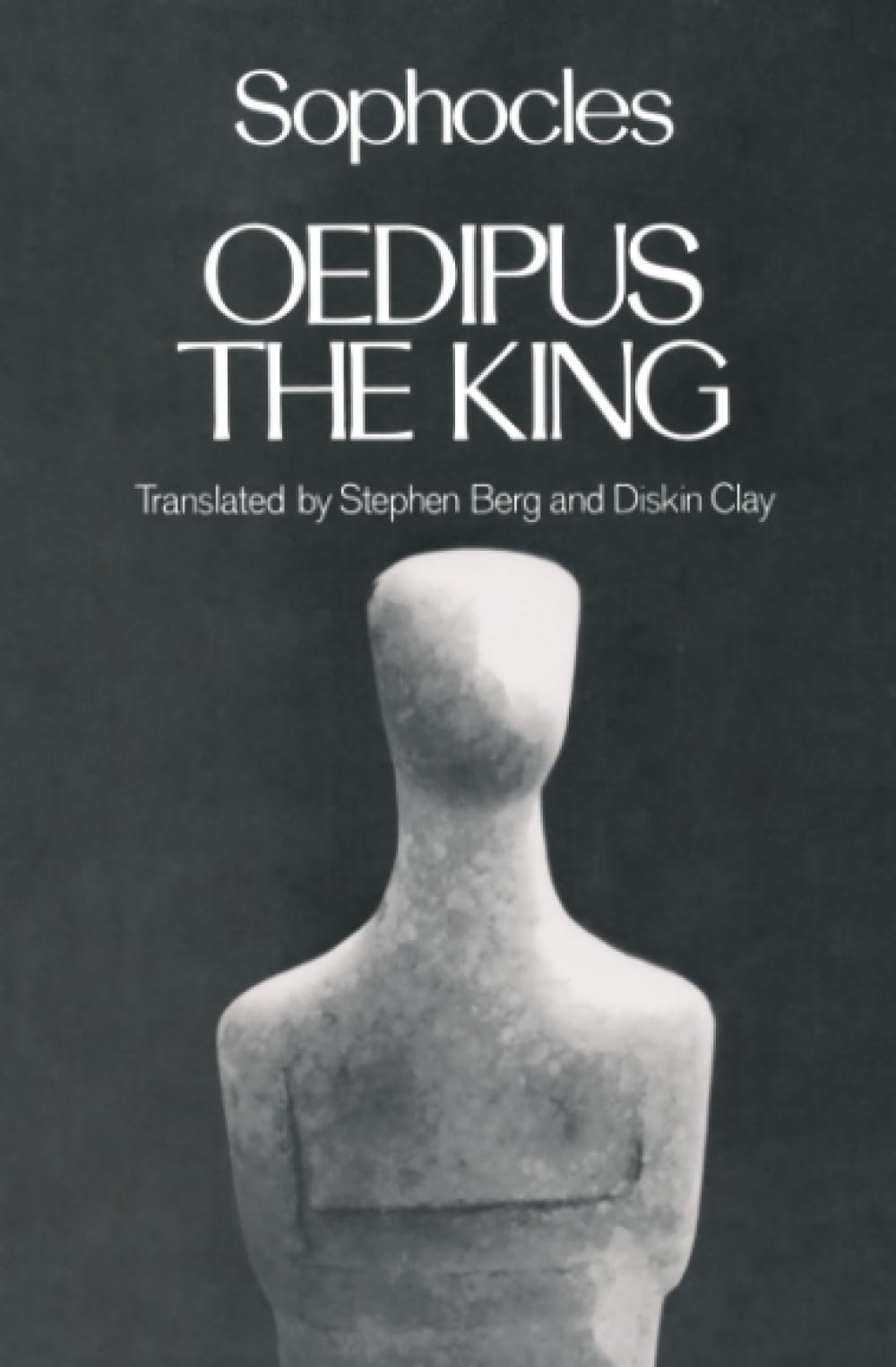 Oedipus the King: Sophocles book cover
