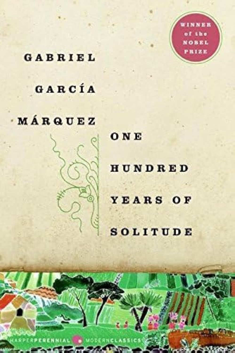 One Hundred Years of Solitude book cover