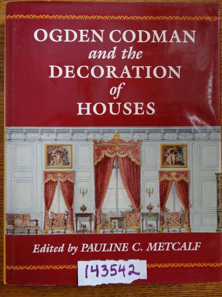 Ogden Codman and the Decoration of Houses book cover