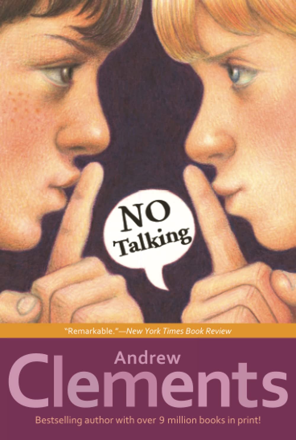 No Talking (Reprint) book cover