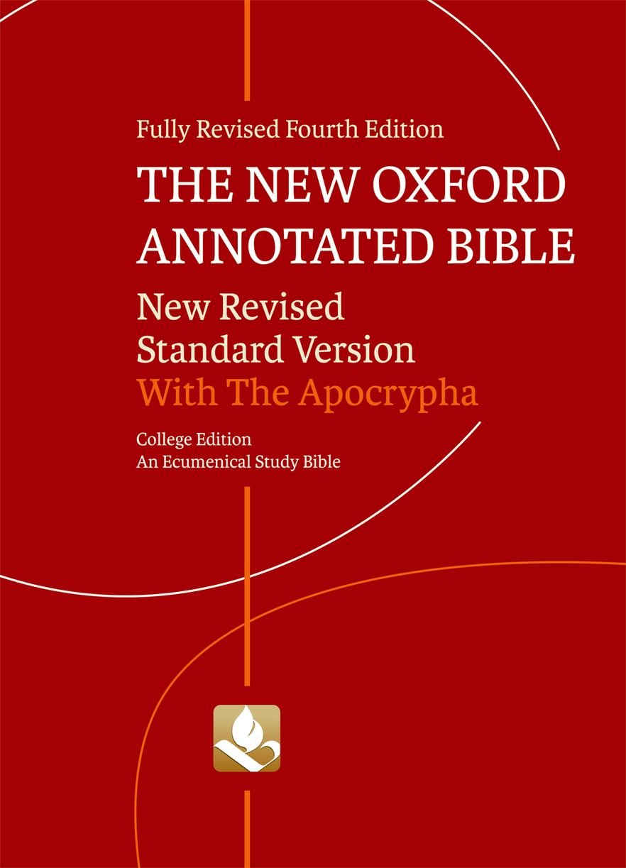 New Oxford Annotated Bible-NRSV-College book cover